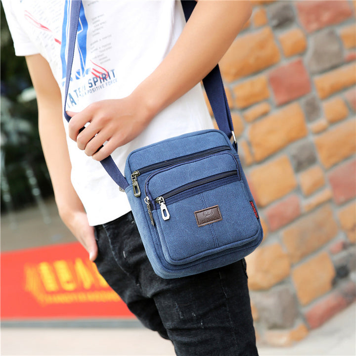 Multi-Compartment Casual Crossbody Bag