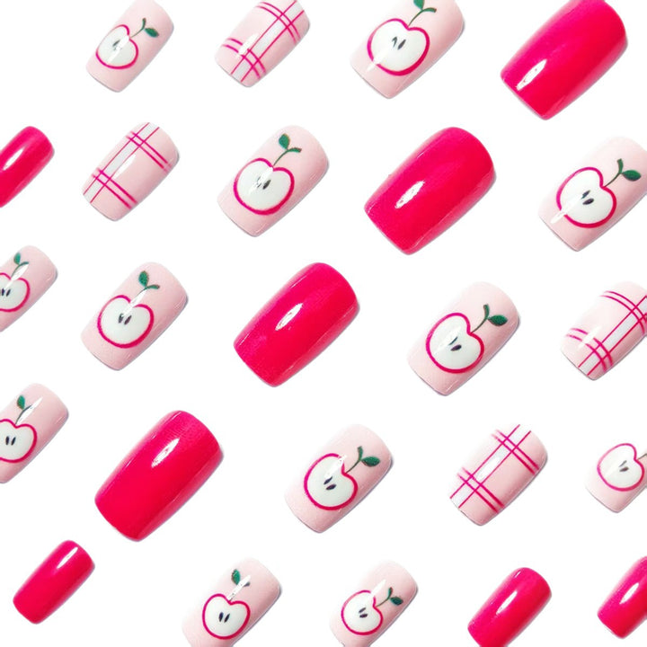 Creative Apple-Themed Nail Art Kalsten 1788155498