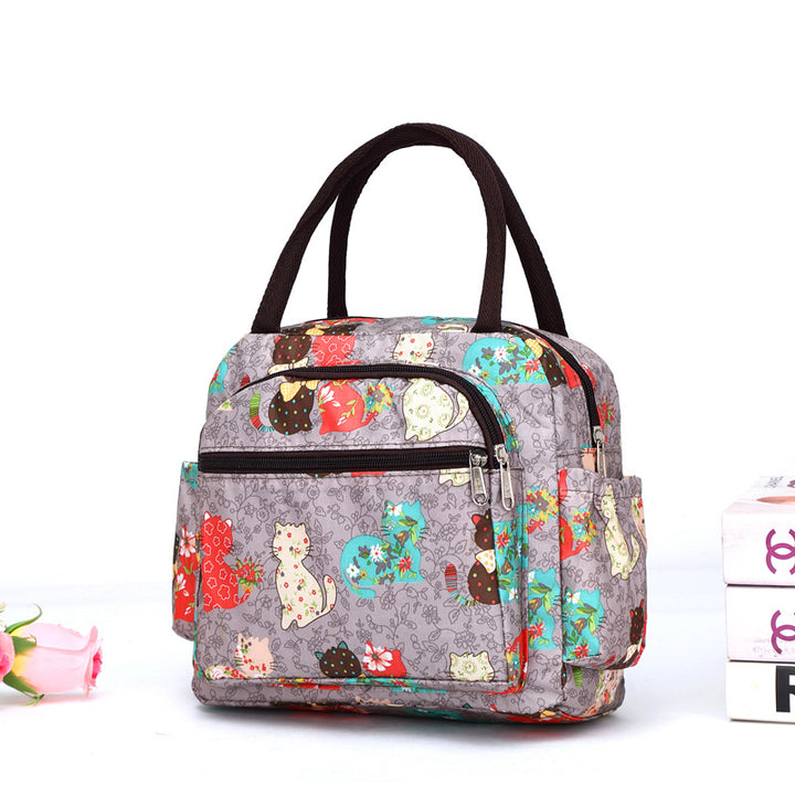 Cute Cat Print Handbag Kalsten