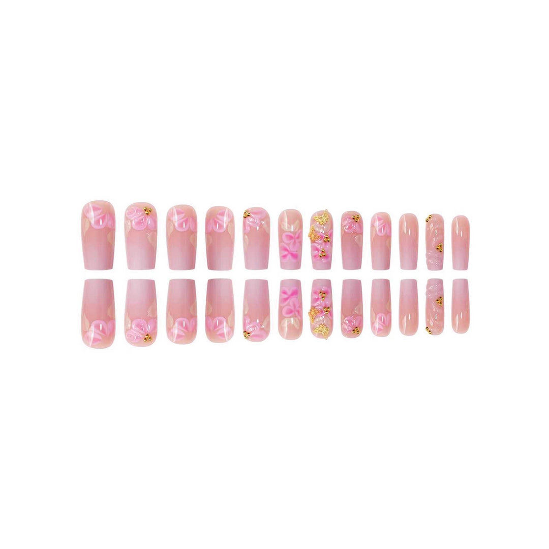 Premium Decorative Floral Nail Enhancements Kalsten