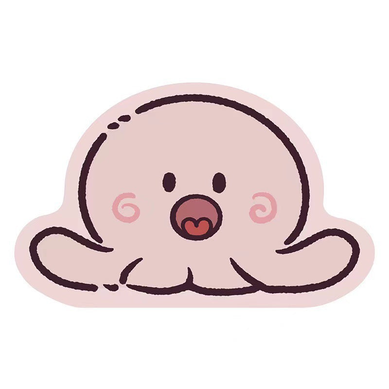 Cute Bunny-Themed Decorative Sticker