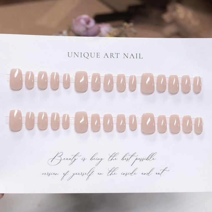 Classic Glossy Press-On Nail Set