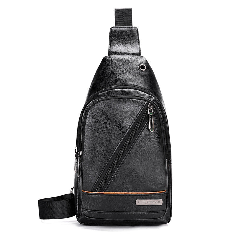 Fashionable Leather Sling Bag