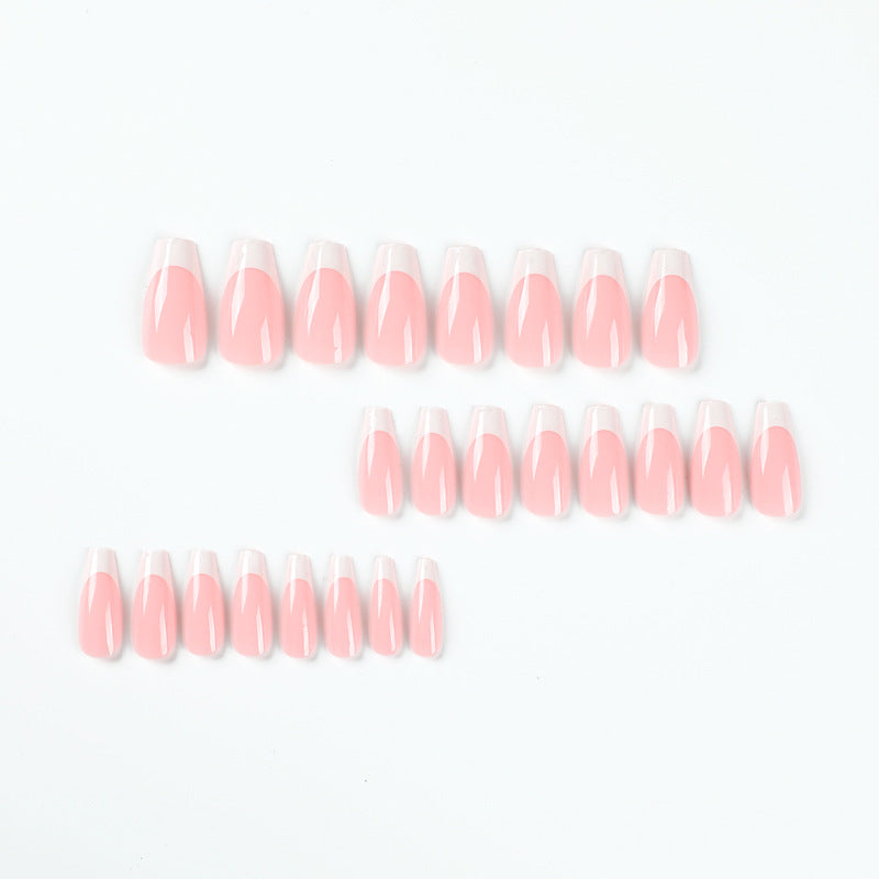 Artistic Nail Art with French Tip Design Kalsten
