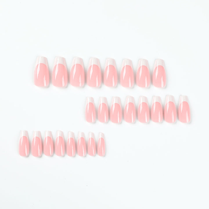 Artistic Nail Art with French Tip Design Kalsten