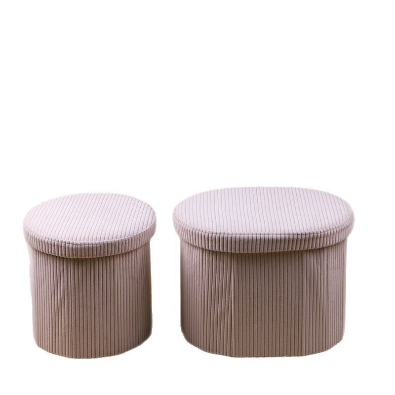 Elegant Upholstered Storage Stool Kalsten