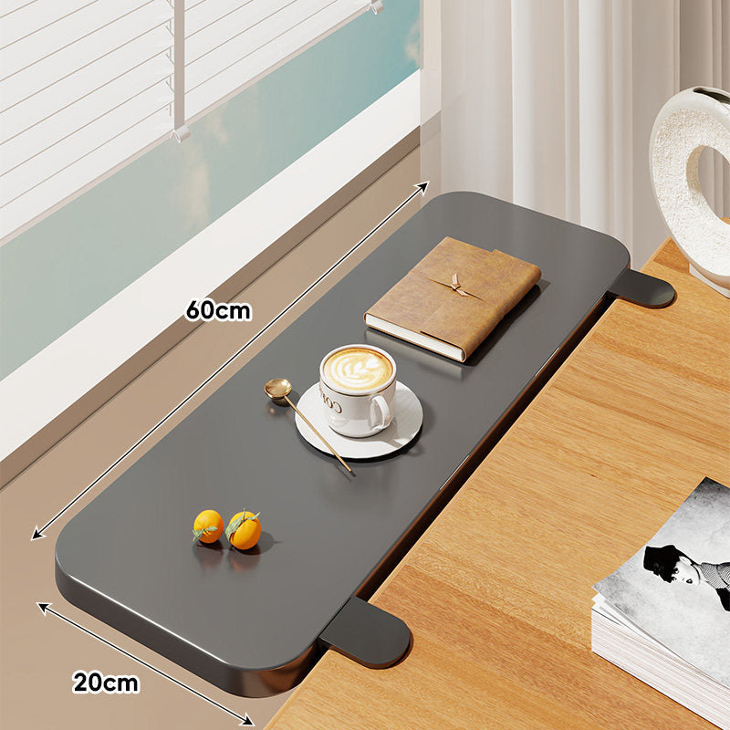 Clamp-On Window Sill Desk Extension Shelf