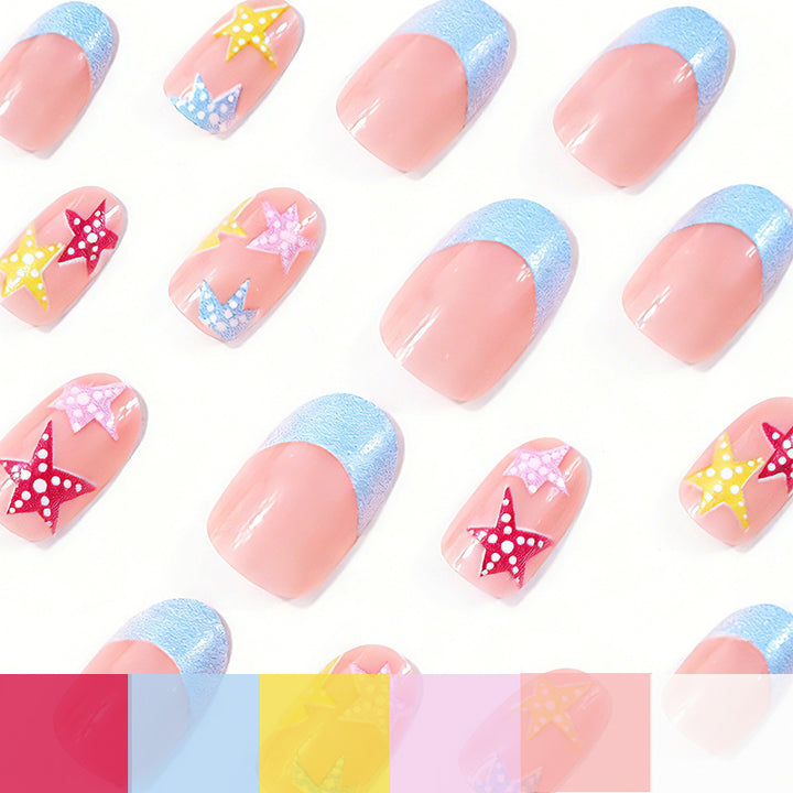 Artistic Starfish Nail Art Kalsten