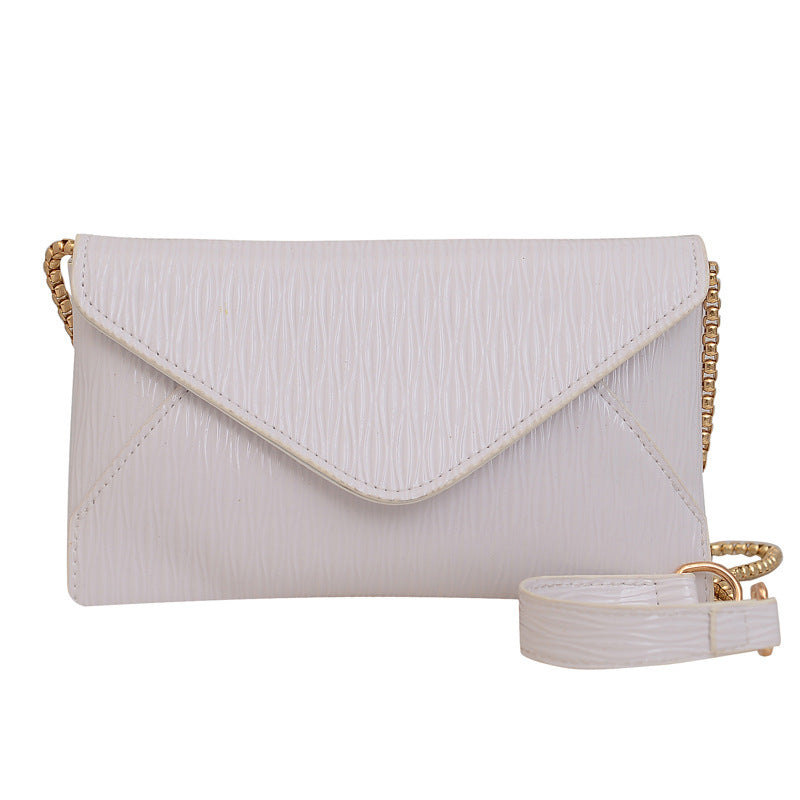 Elegant Patent Leather Clutch Purse