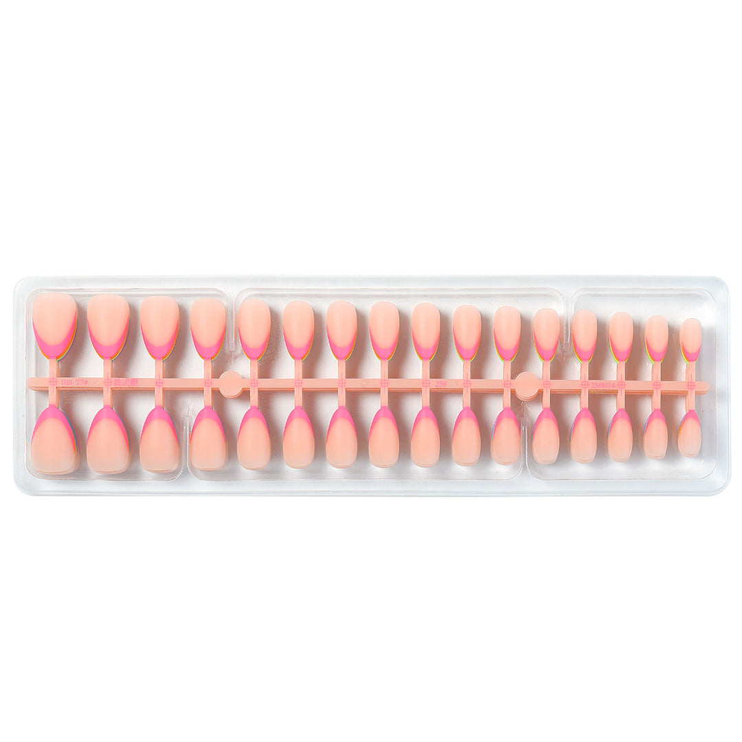 Gradient French Tip Press-On Nails Kalsten