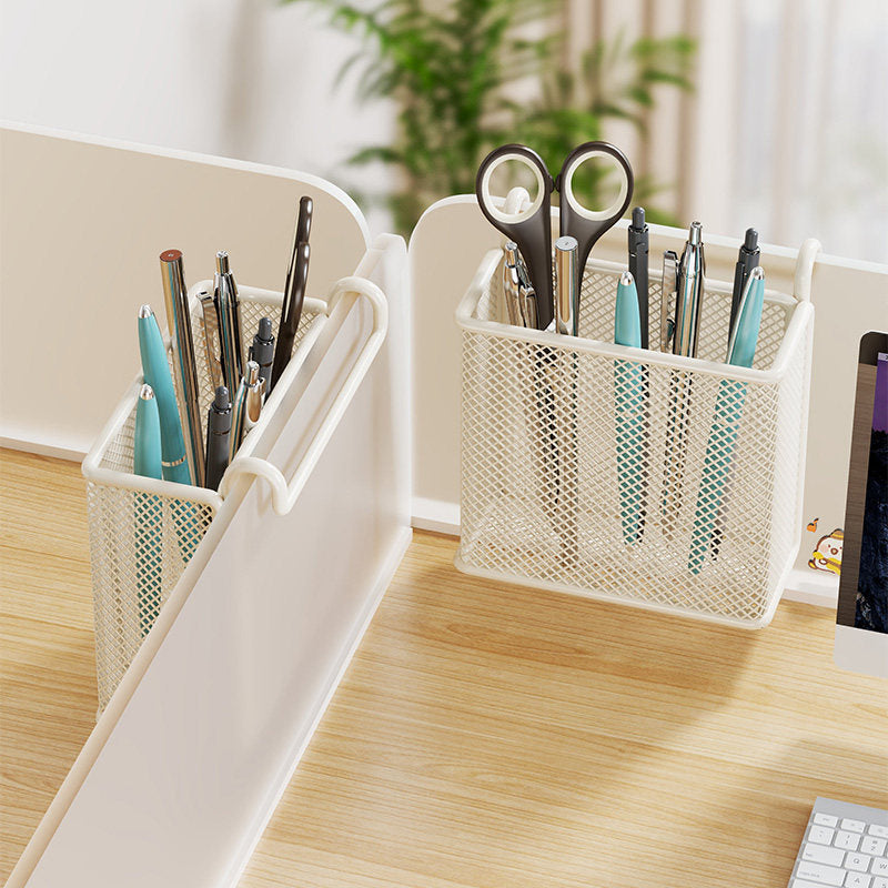 Hanging Mesh Desk Pen and Stationery Caddy Organizer