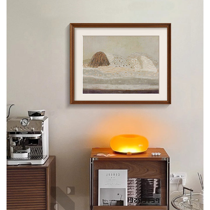 Framed Abstract Natural Landscape Art