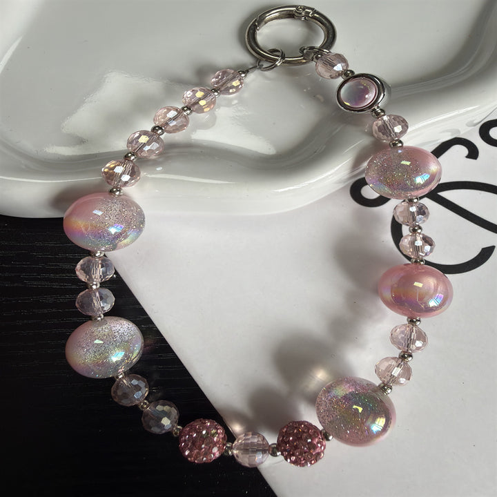 Sparkling Beaded Charm Keychain Kalsten