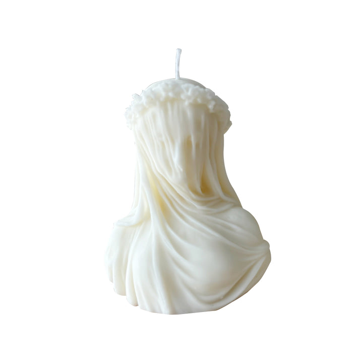 Artistic Virgin Mary Candle Holder