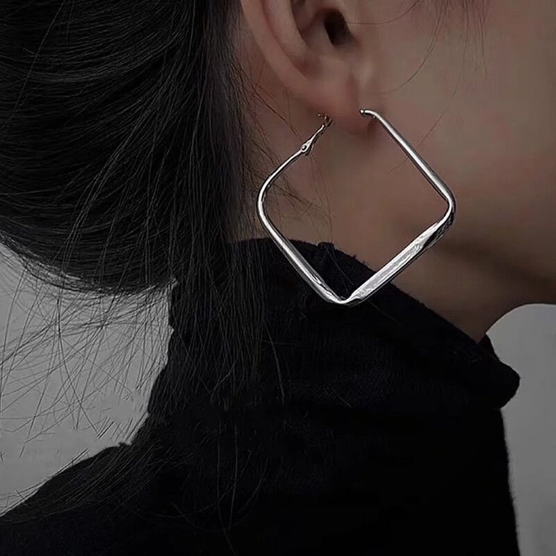 Square Earrings Made of High-Quality Stainless Steel Kalsten