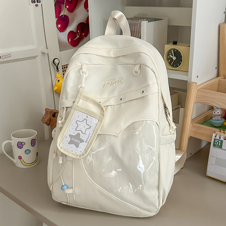 Cute Character-Themed Transparent Backpack Kalsten