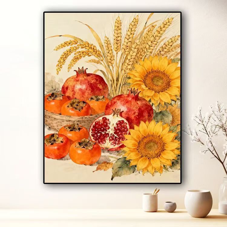 Botanical Still Life Canvas Artwork Kalsten