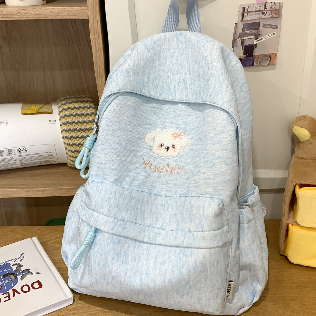Embroidered Character Backpack Kalsten