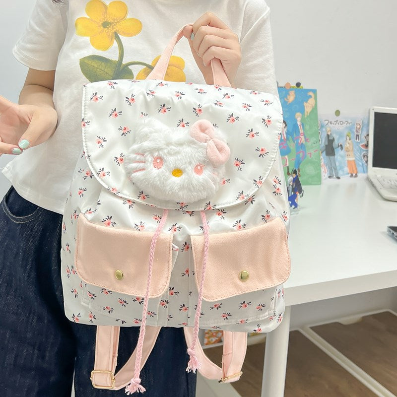 Plush backpack with playful animal motif Kalsten