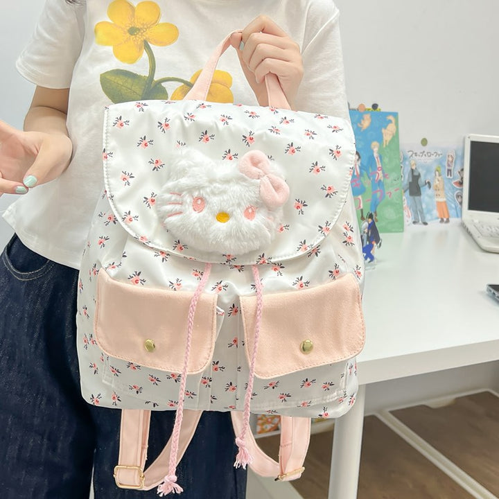 Plush backpack with playful animal motif Kalsten