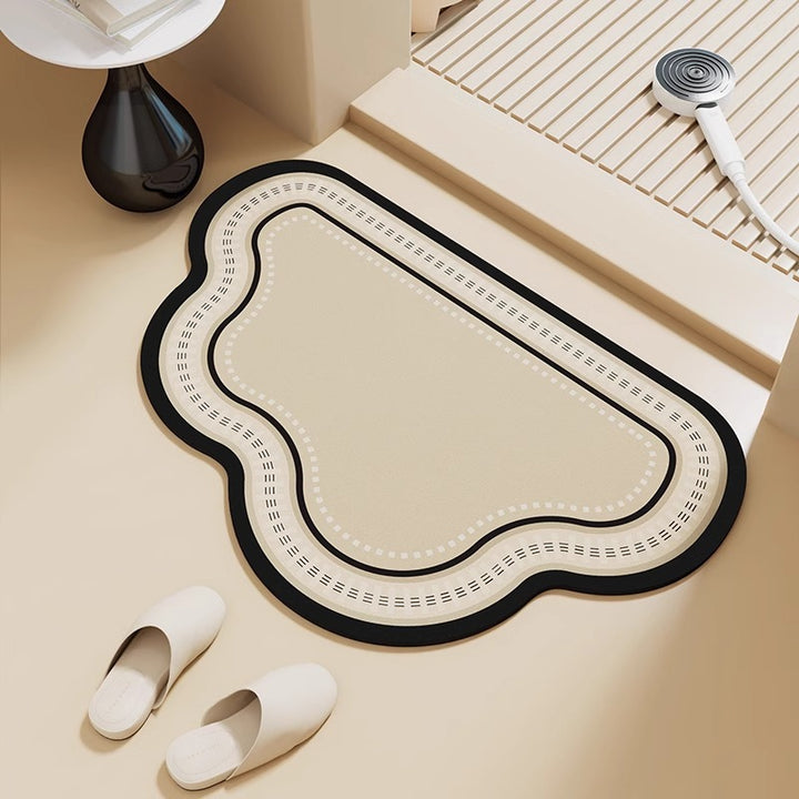 Non-Slip Bath Rug for Bathroom Floor Use