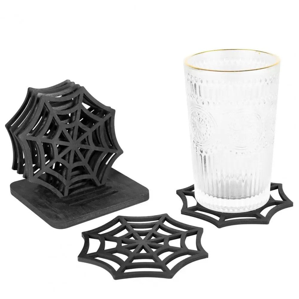 Multi-layered MDF skull napkin holder and table decoration