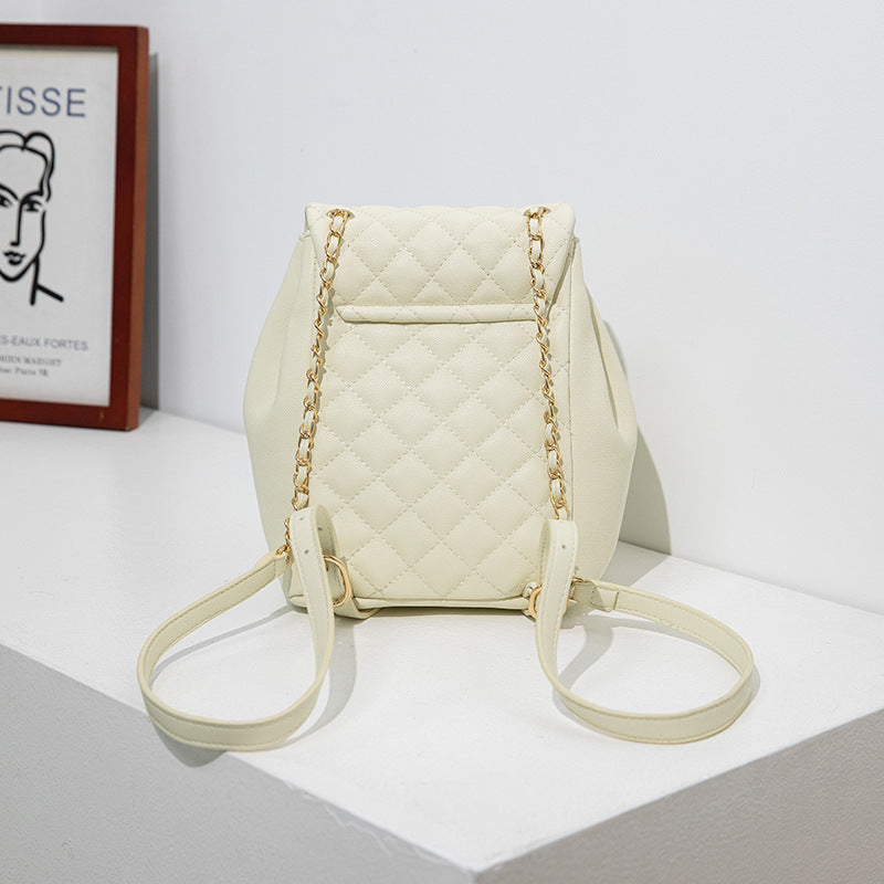 Chic Quilted Mini Backpack Purse
