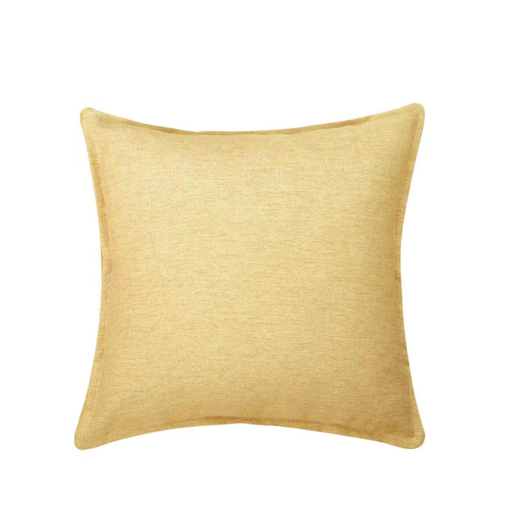 Decorative Linen Throw Pillow Cover with Piped Edge