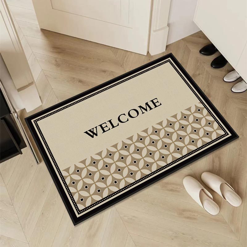 Decorative Textured Welcome Mat