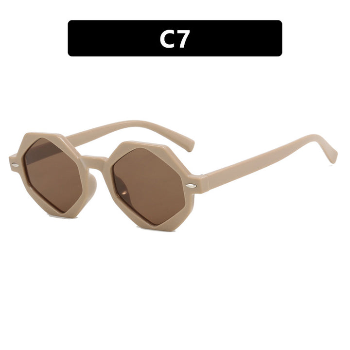 Ladies trendy sunglasses in modern octagonal design Kalsten