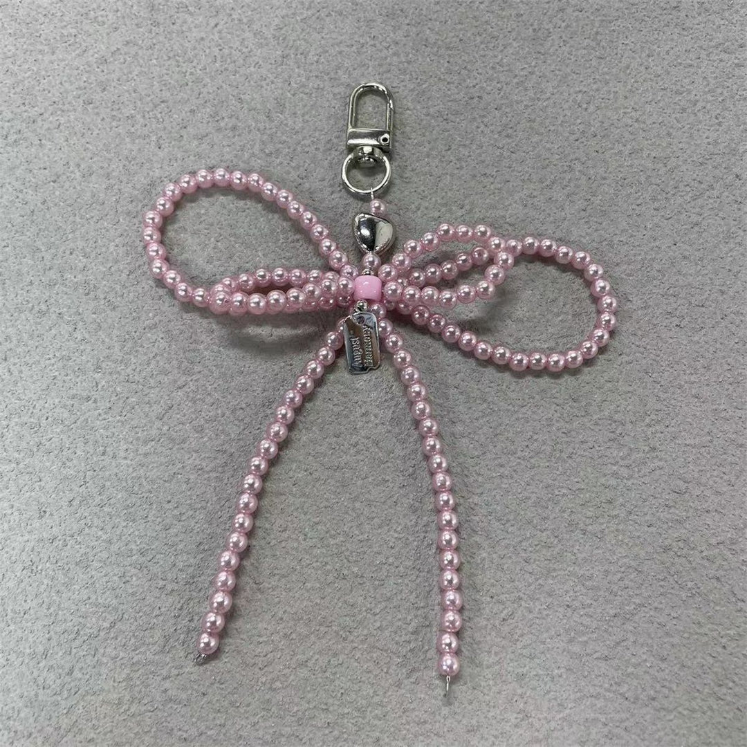 Decorative Beaded Bow Keychain Kalsten 1790135272