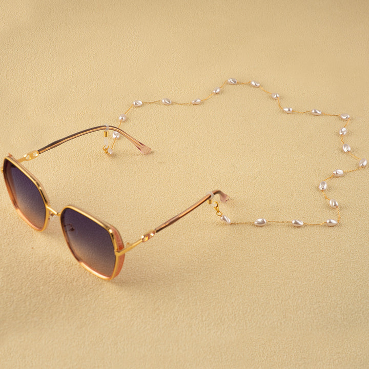 Pearl-Linked Eyewear Holder Kalsten