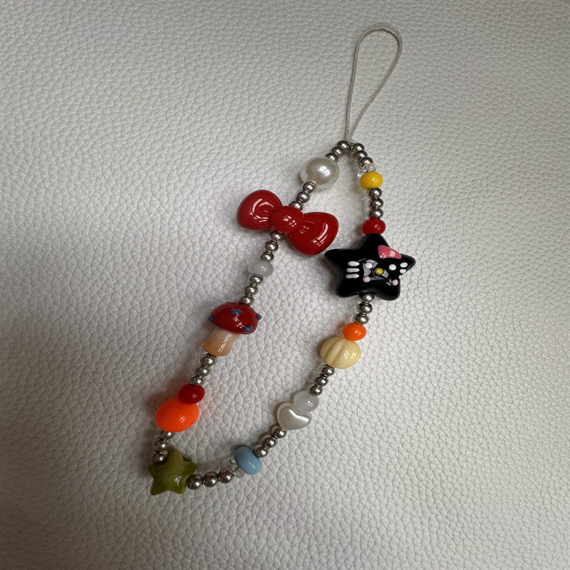 Playful Beaded Charm Eyewear Holder Kalsten