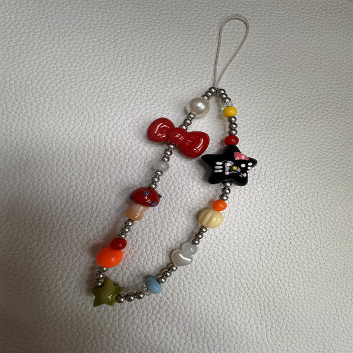 Playful Beaded Charm Eyewear Holder Kalsten