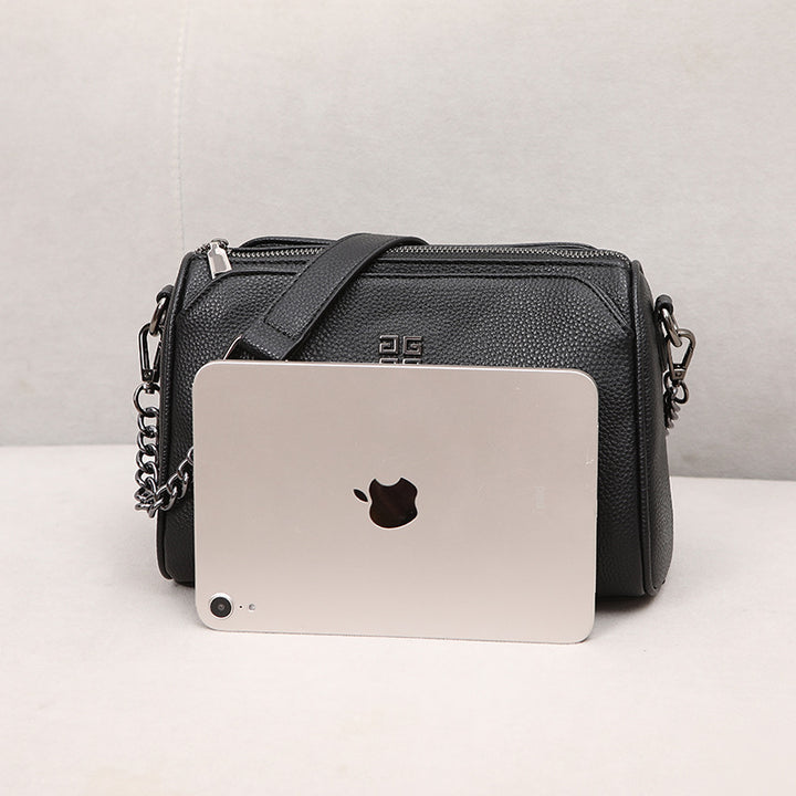 Chic Textured Handheld Crossbody Bag