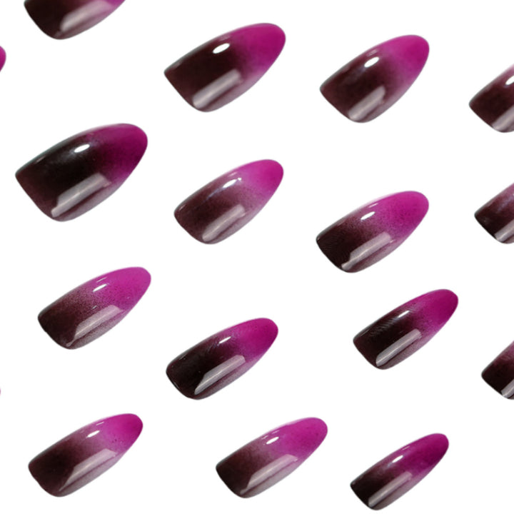 Artificial nails with modern ombre effect Kalsten