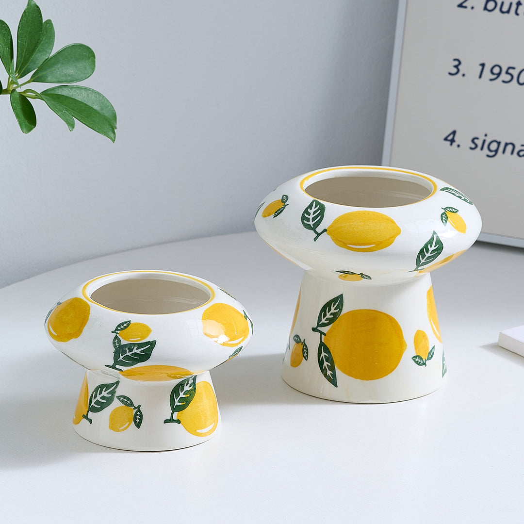 Ceramic vase with strawberry pattern Kalsten