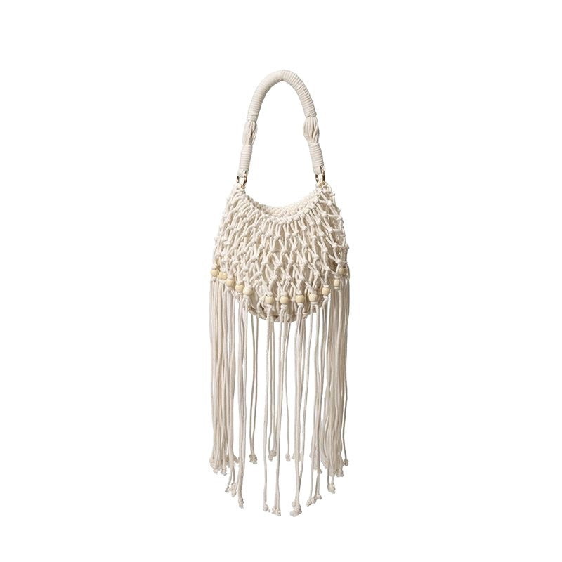 Artisanal macramé shoulder bag Kalsten