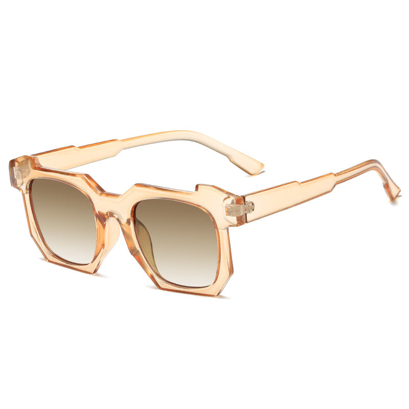 Ladies geometric sunglasses with striking, high-quality plastic frame Kalsten