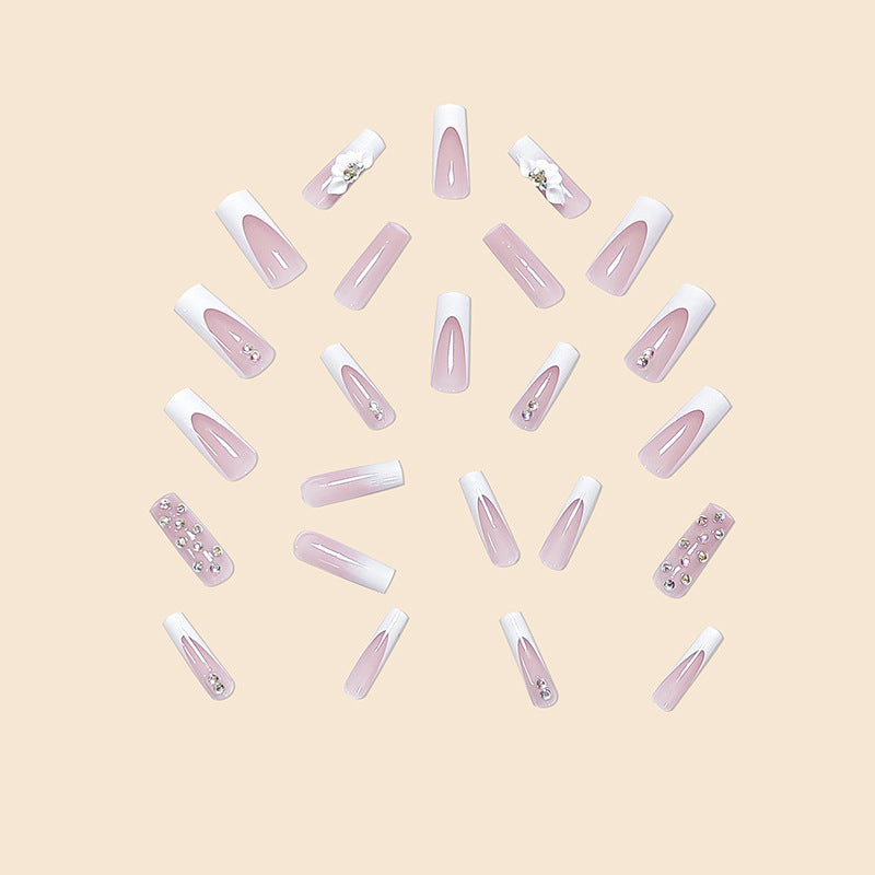 Rhinestone Embellished Nail Art