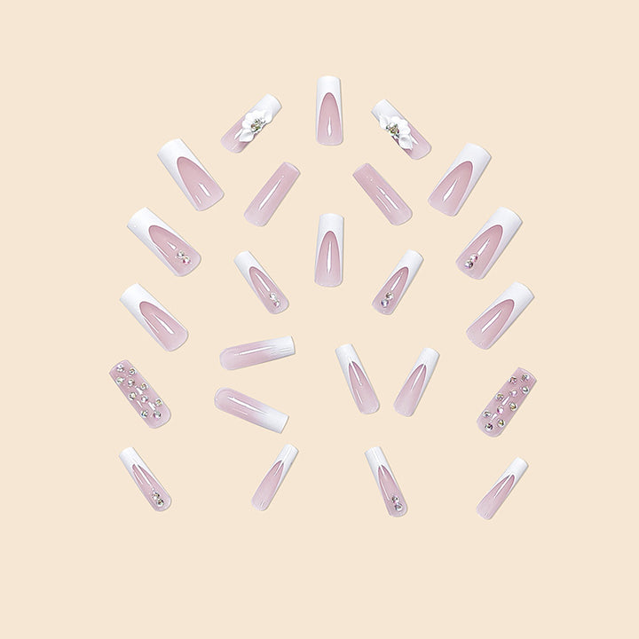Rhinestone Embellished Nail Art