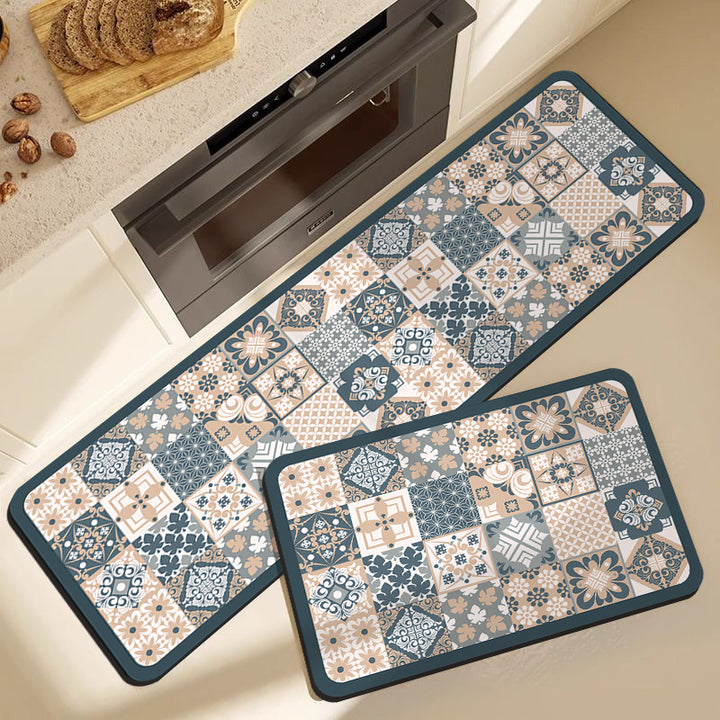 Floral Design Kitchen Comfort Mat Kalsten