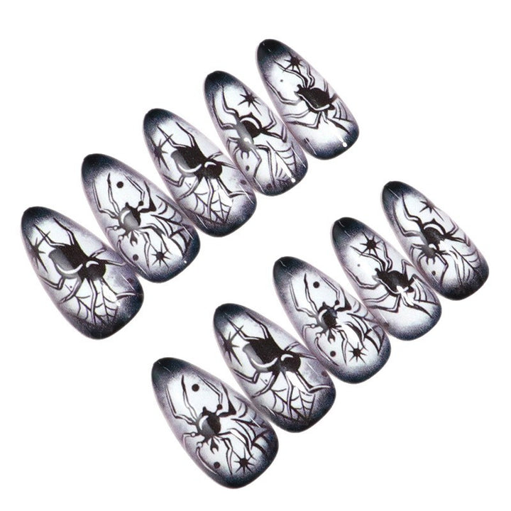 Spooky-Themed Press-On Nail Set Kalsten
