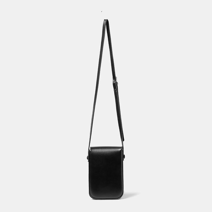 Compact Leather Crossbody Pouch Kalsten