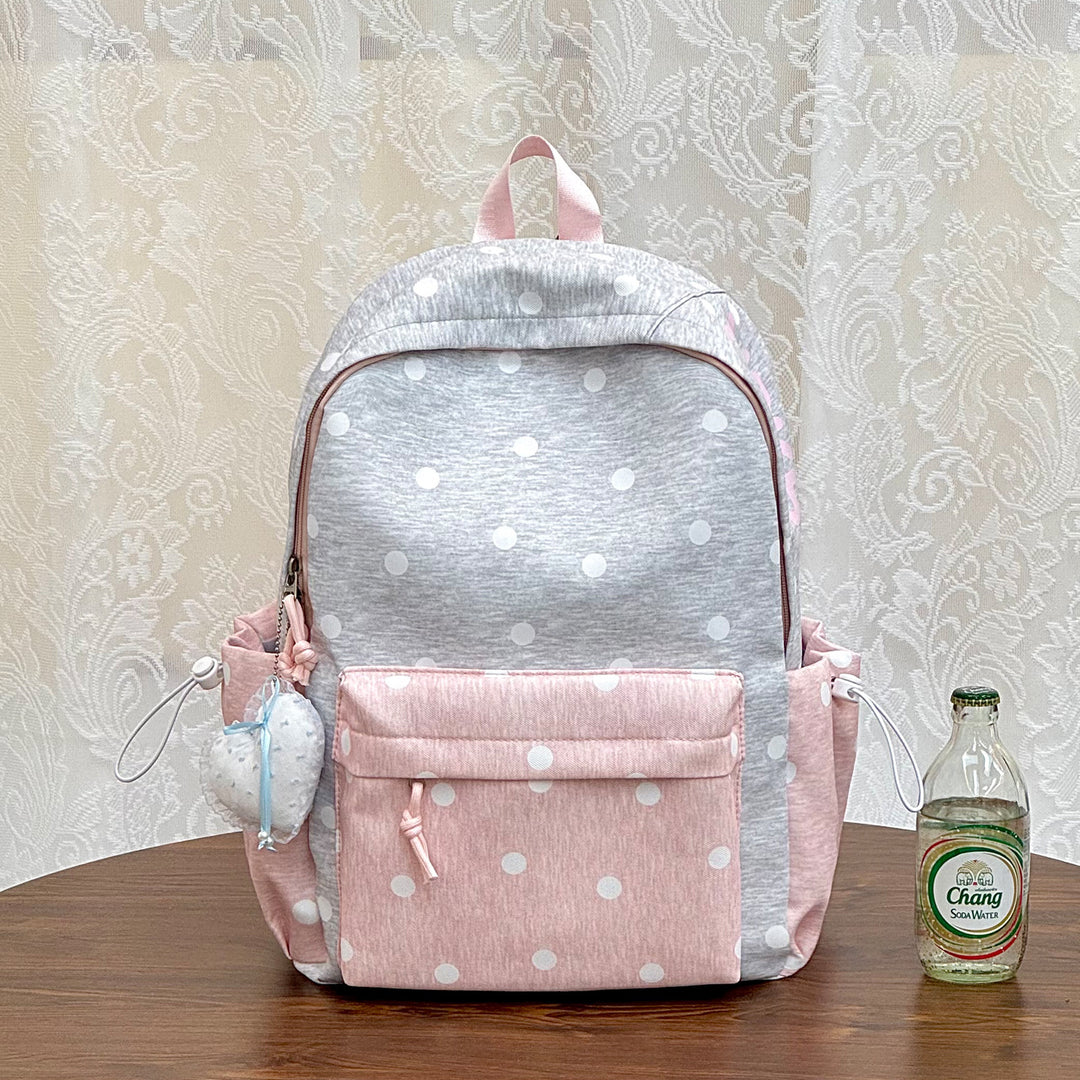 Stylish Polka Dot Patterned Backpack Kalsten 1791205639