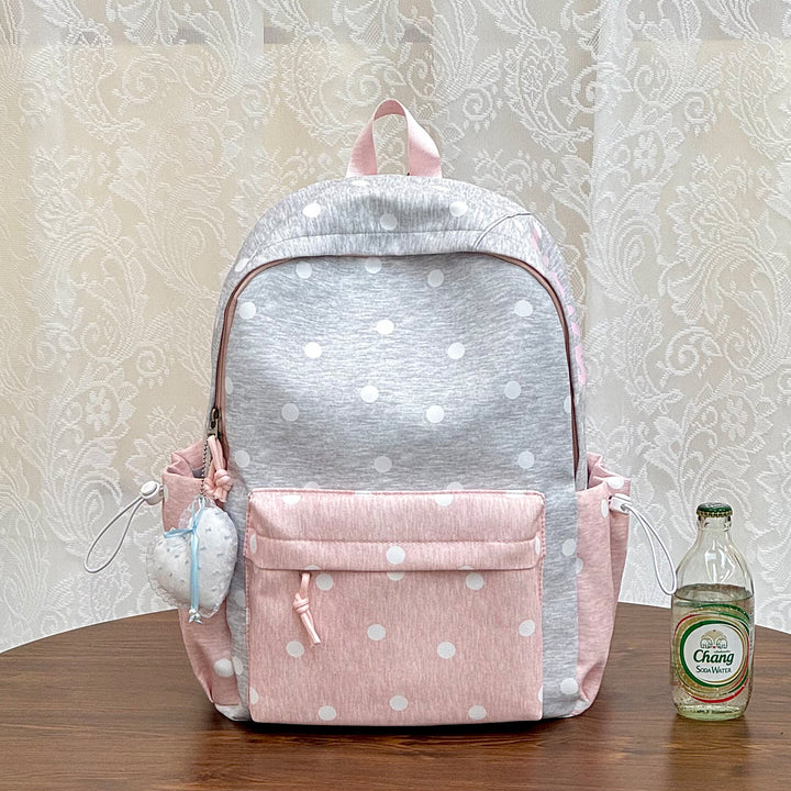 Stylish Polka Dot Patterned Backpack Kalsten 1791205639