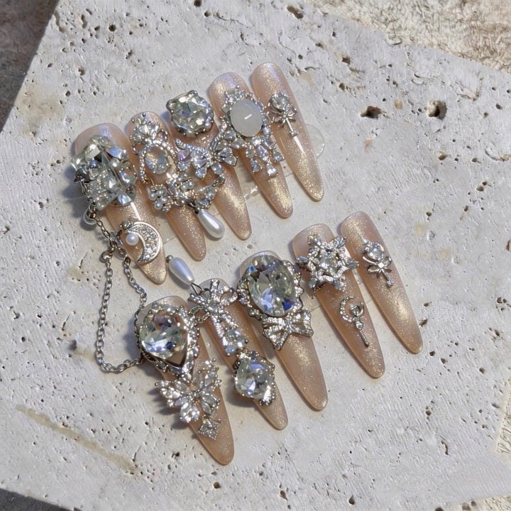 Decorative Acrylic Nail Set