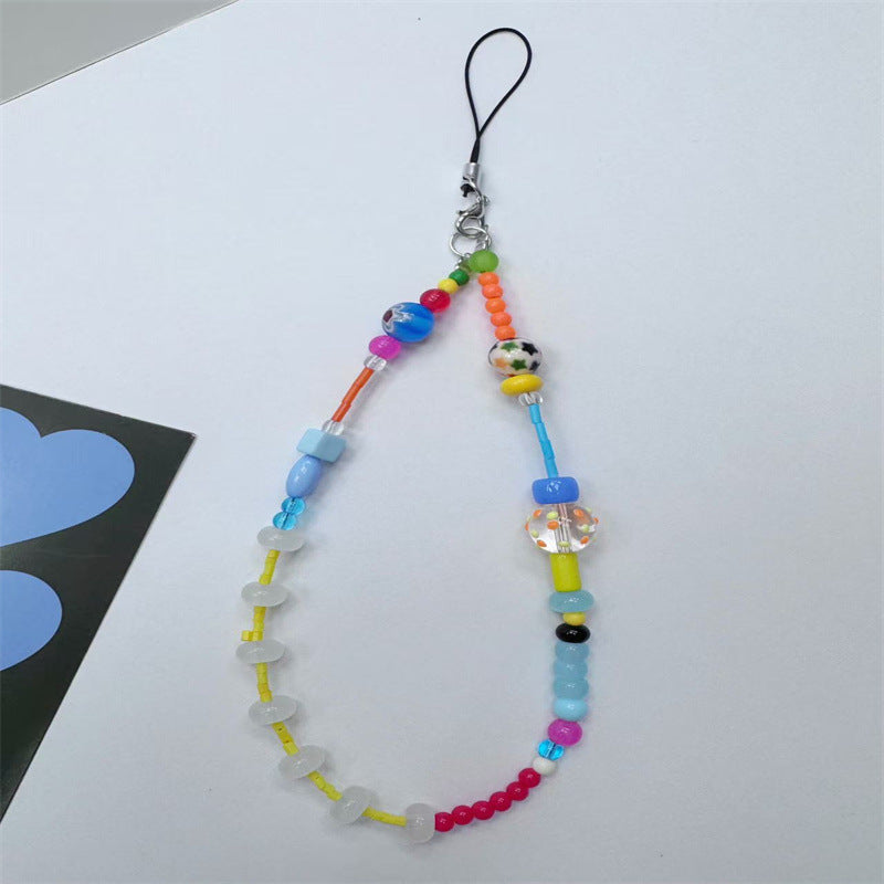 Colorful Beaded Phone Strap Kalsten 1790135941