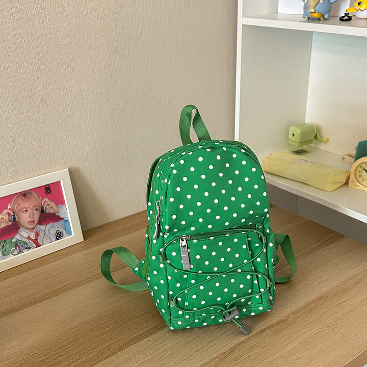 Stylish Polka Dot Backpack Kalsten