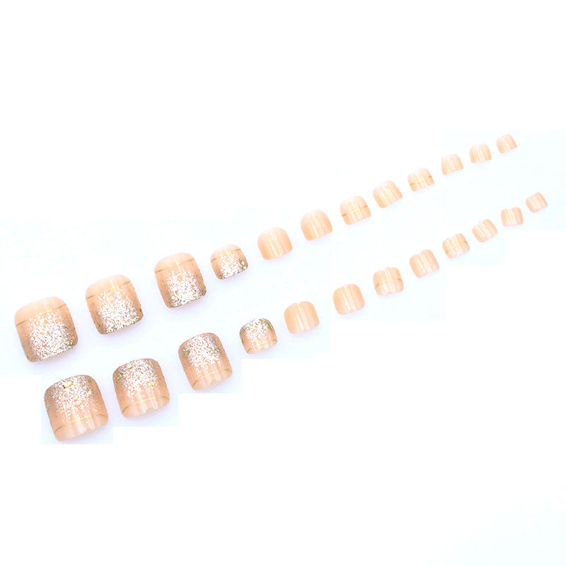 Decorative Glitter Pedicure Nail Art Kalsten